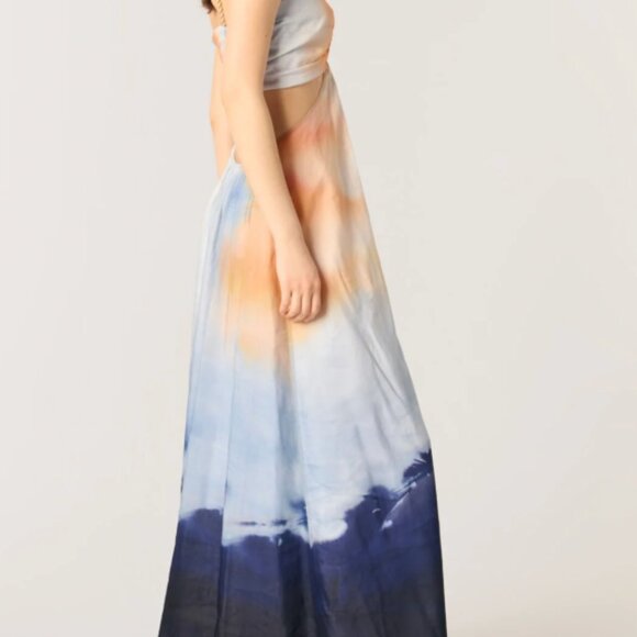 Maje NWT Tie-dye maxi dress Size M / 38 - Picture 7 of 7
